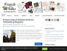 Tablet Screenshot of elmundoalavuelta.com